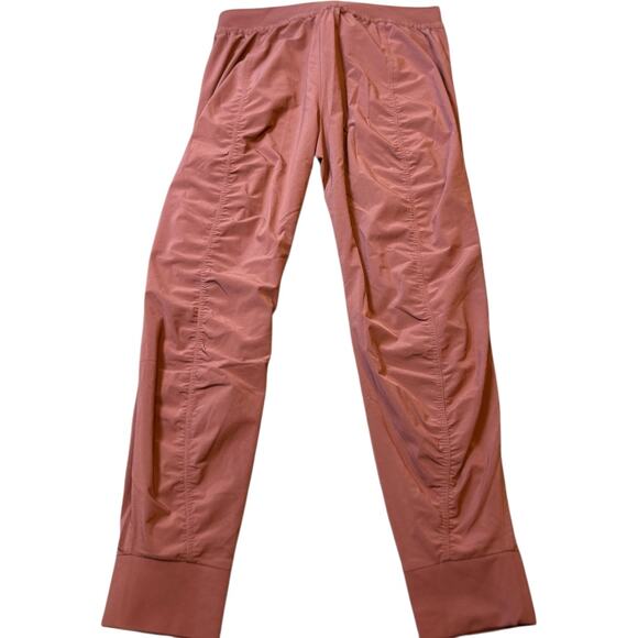 NWOT Athleta Mauve Red Attitude II Lined Jogger Pants Women’s Size 16 - Picture 7 of 9